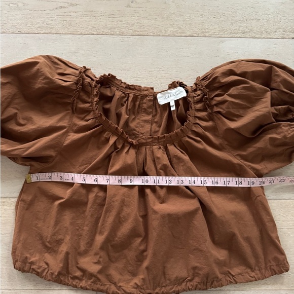 NEW THE GREAT. hills top in suntan - Picture 9 of 10